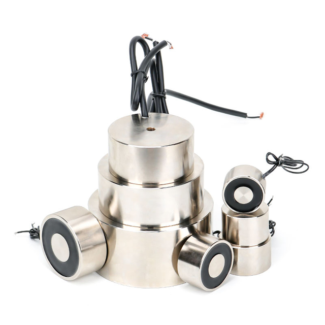 Electromagnet redondo de espera elétrica de retenção