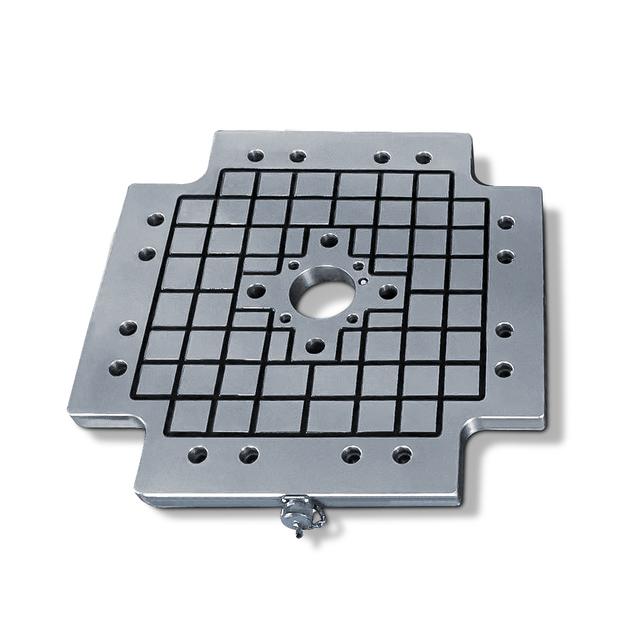 Mandril magnético eletropermanente para máquina de injeção de plástico