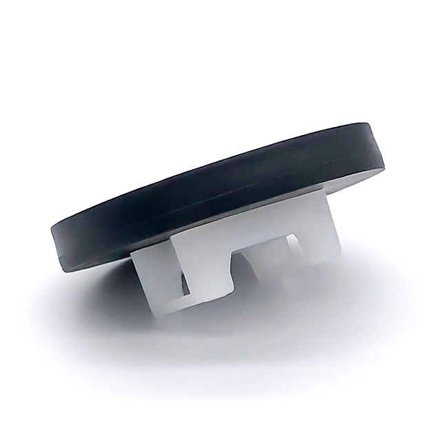 Base de cabo magnético de pote de neodímio revestida de borracha preta